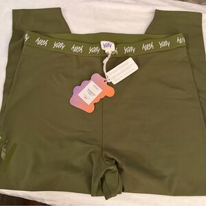 YITTY Forest Green Major Label High Waist  7/8 Leggings